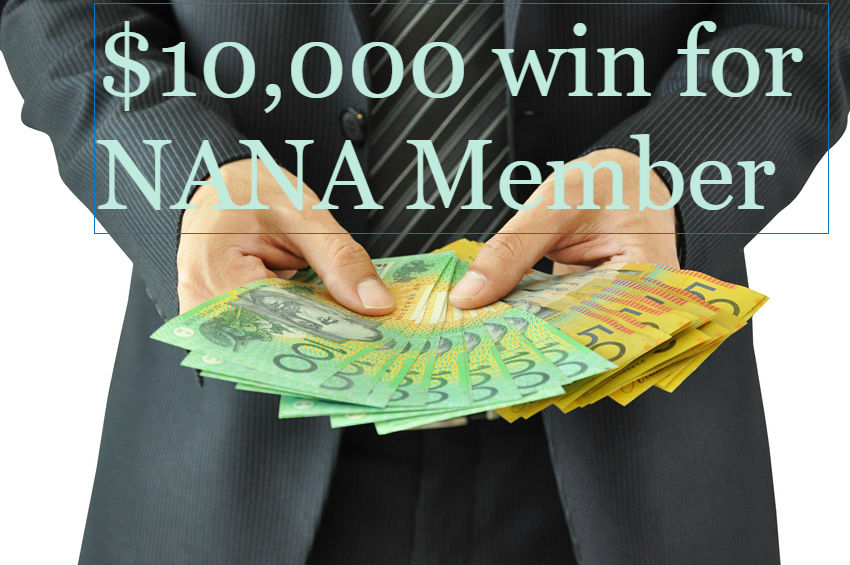 Another $10,000 win for NANA Member