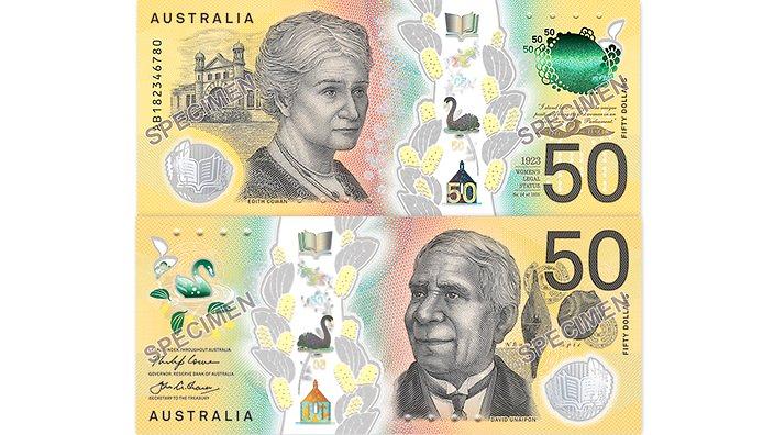 RBA reveals new $50 note design
