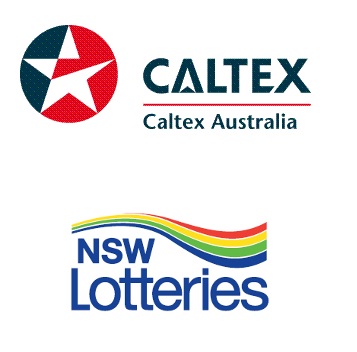 What did NSW Lotteries do about Caltex service stations?