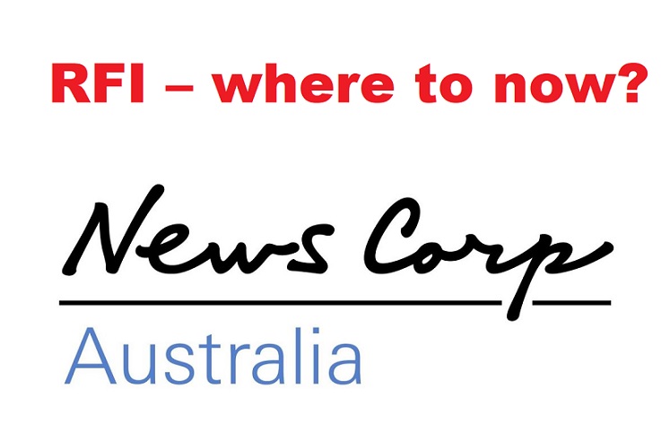 News Corp Australia RFI – where to now?