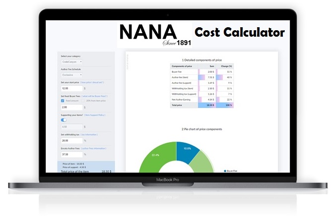 Delivery cost calculator available for NANA Members