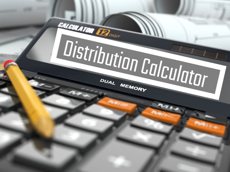 Know what the costs are – distribution calculators