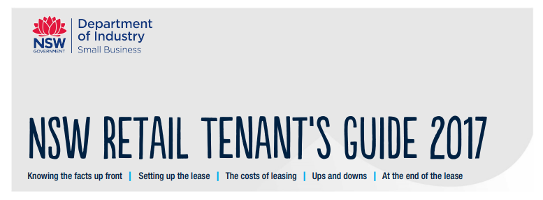 Retail lease tenant guide available to NANA Members