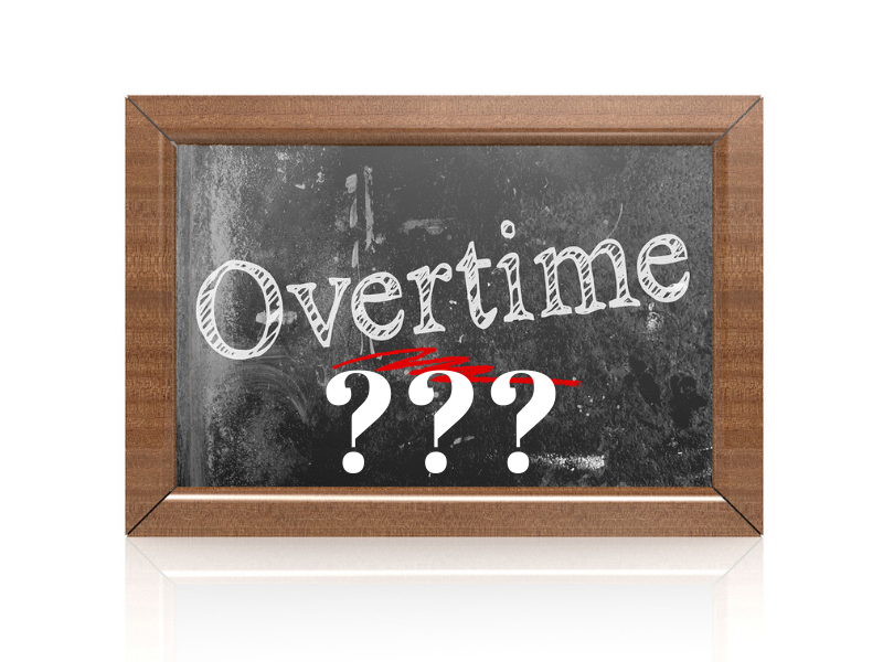 Exercise caution when calculating overtime