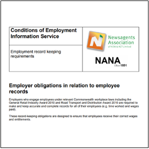 Employer obligations in relation to employee records – the fundamentals are important