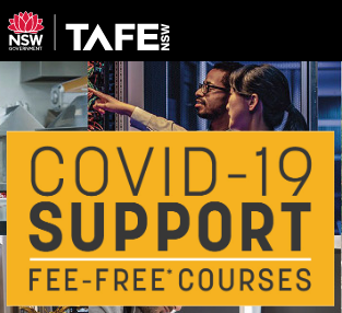 TAFE offers fee free courses across a range of learning and skills