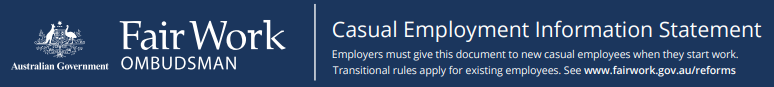 Casual Employment Information Statement
