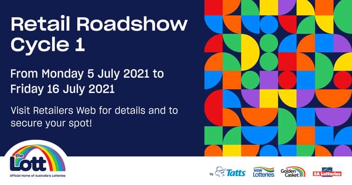 1750+ places available for lotteries retail roadshow
