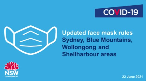COVID face mask requirements in NSW – new requirements in place until 1 July