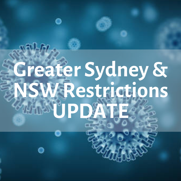 NSW Lockdown extended to 30 July 2021