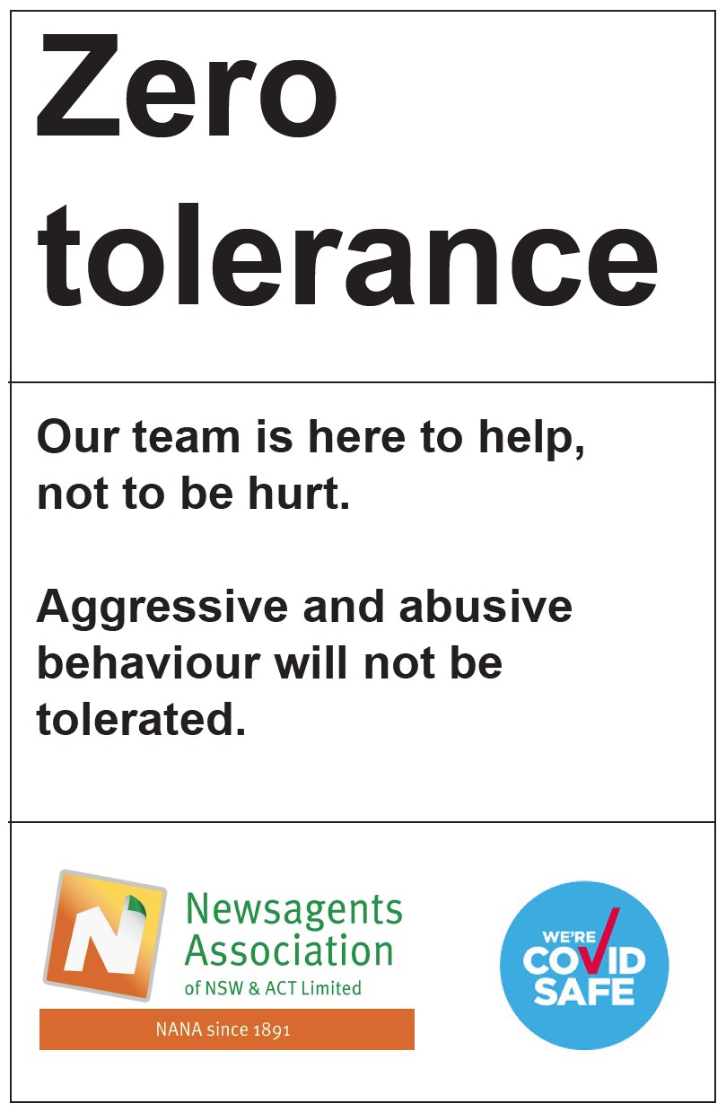 Demand zero tolerance on abusive customer behaviour