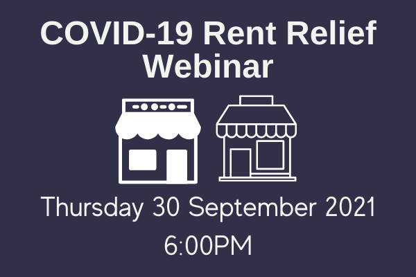 COVID-19 Rent Relief Webinar – registrations open